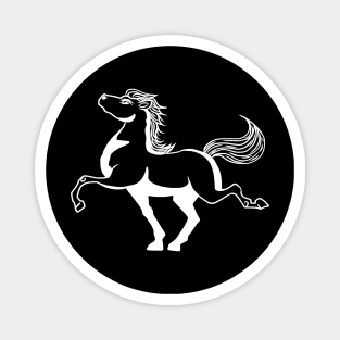 A very nice horse and pony dressage Magnet